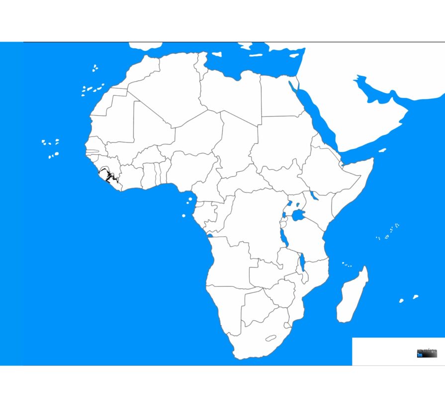 mapa kontrolna afryki